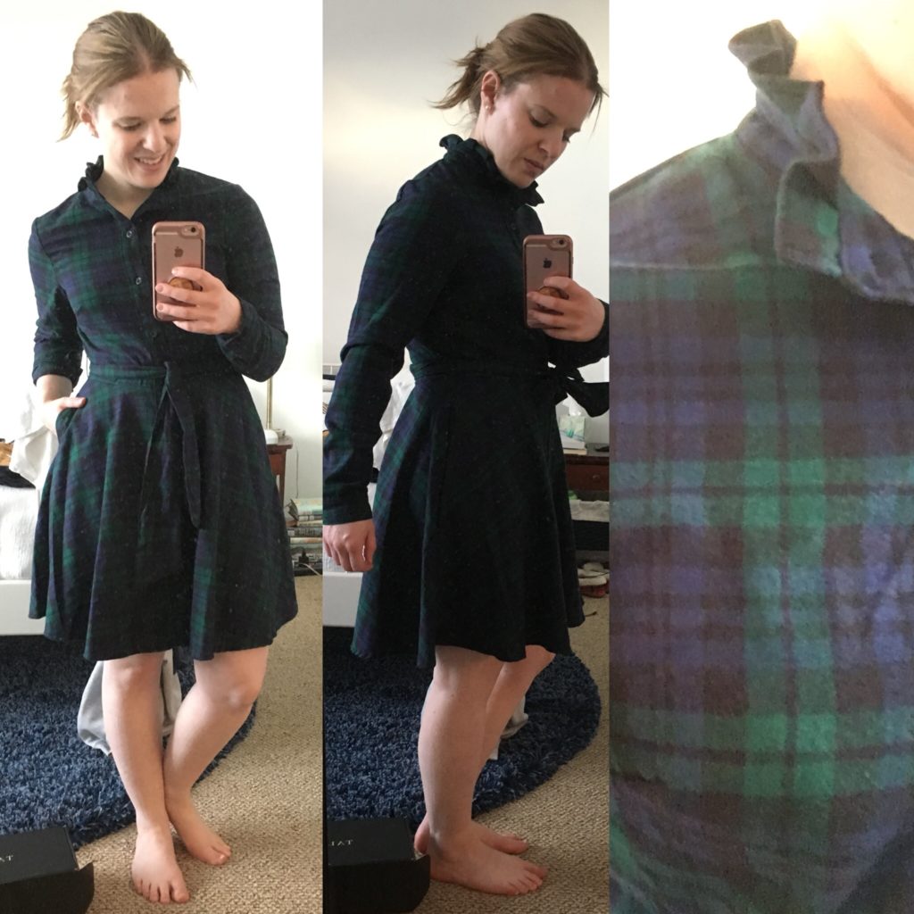 Shopping Reviews, Vol. 52: The Cozy Cabin Dress | Something Good, @danaerinw , Kiel James Patrick Dress Cozy Cabin Dress