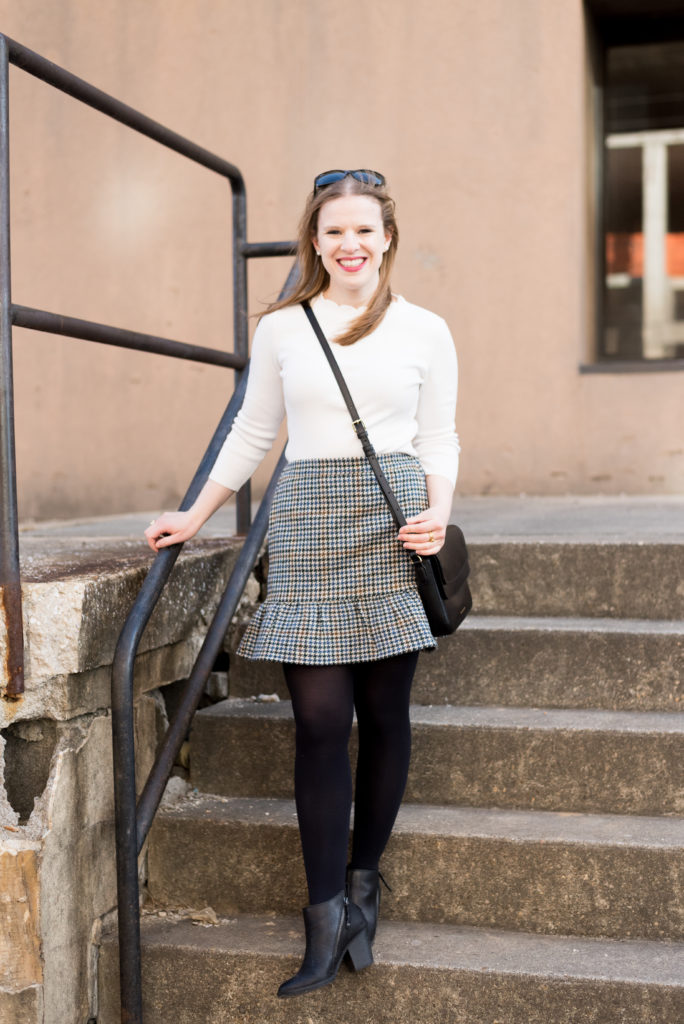 The Perfect Work Outfit for Weird Winter Weather | Something Good, @danaerinw