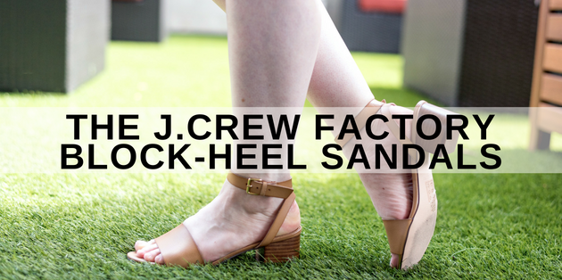 J crew factory online sandals