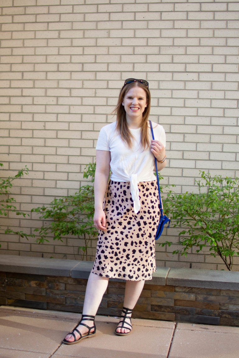 Four Ways to Style a Leopard Skirt | Something Good