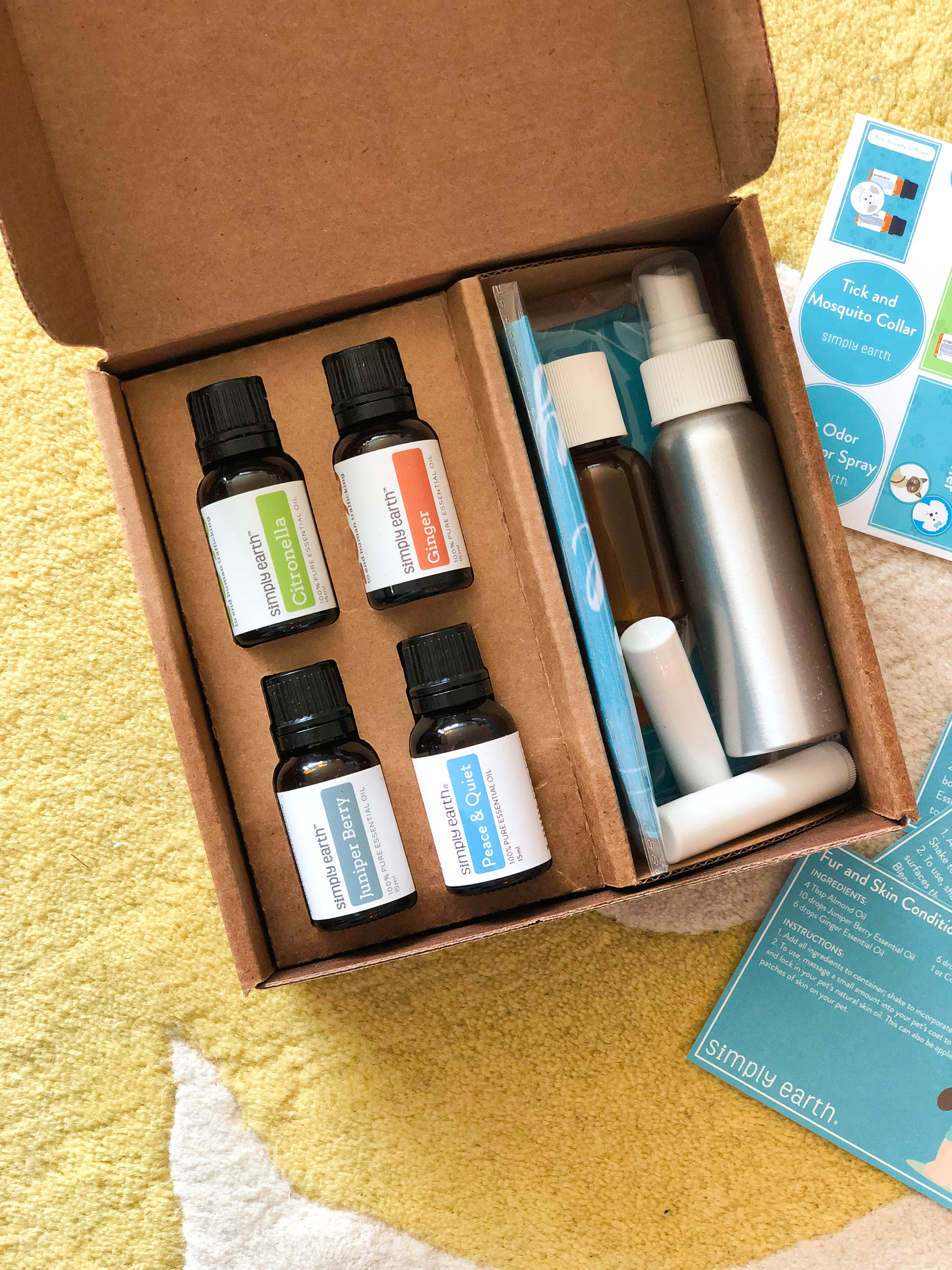 Simply Earth: May Essential Oils Subscription Box | Something Good