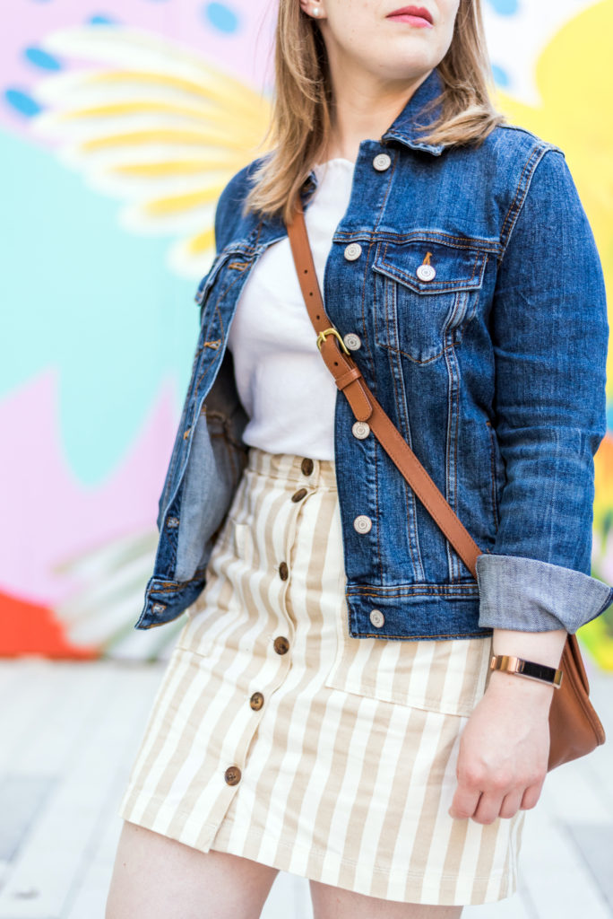 10 Denim Jacket Outfit Ideas | Something Good | A DC Style Blog