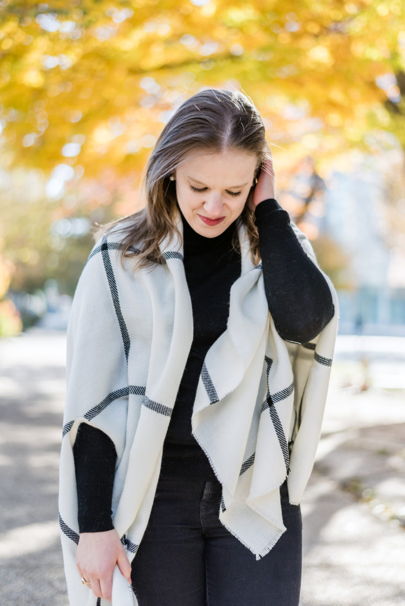 A Cape Scarf Two Ways: Blogger Style Two Ways | Something Good