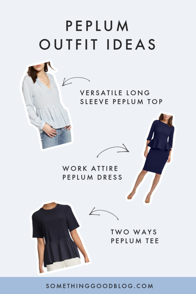 How to wear Peplum